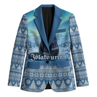 Iceland Christmas Blazer Icelandic Yule Cat LT19