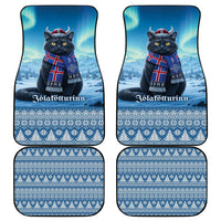 Iceland Christmas Car Mats Icelandic Yule Cat - Wonder Print Shop