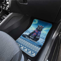 Iceland Christmas Car Mats Icelandic Yule Cat - Wonder Print Shop