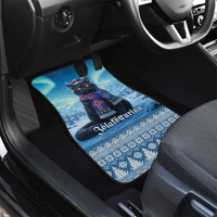 Iceland Christmas Car Mats Icelandic Yule Cat - Wonder Print Shop
