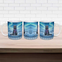 Iceland Christmas Ceramic Mug Icelandic Yule Cat - Wonder Print Shop