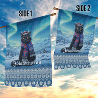 Iceland Christmas Garden Flag Icelandic Yule Cat - Wonder Print Shop