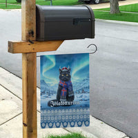 Iceland Christmas Garden Flag Icelandic Yule Cat - Wonder Print Shop