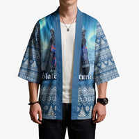 Iceland Christmas Kimono Icelandic Yule Cat LT19