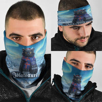 Iceland Christmas Neck Gaiter Icelandic Yule Cat LT19