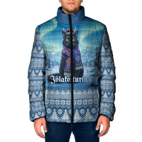 Iceland Christmas Padded Jacket Icelandic Yule Cat LT19