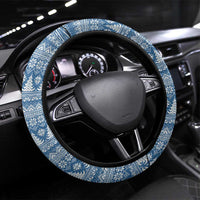Iceland Christmas Steering Wheel Cover Icelandic Yule Cat - Wonder Print Shop