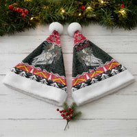 Personalized Anglesey Wales Christmas Santa Hat Mari Lwyd Celtic Knot Style - Wonder Print Shop