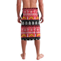 Personalized Anglesey Wales Christmas Lavalava Mari Lwyd Celtic Knot Style - Wonder Print Shop