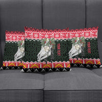 Personalized Anglesey Wales Christmas Pillow Cover Mari Lwyd Celtic Knot Style - Wonder Print Shop