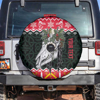 Personalized Anglesey Wales Christmas Spare Tire Cover Mari Lwyd Celtic Knot Style - Wonder Print Shop