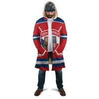 Czech Republic Ice Hockey Custom Cloak Czechia Lion Shield Red Version