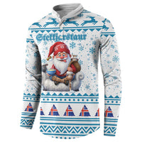Iceland Christmas Button Sweatshirt Stekkjastaur Sheep-Cote-Clod LT19