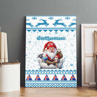 Iceland Christmas Canvas Wall Art Stekkjastaur Sheep-Cote-Clod - Wonder Print Shop