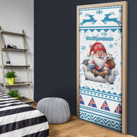 Iceland Christmas Door Cover Stekkjastaur Sheep-Cote-Clod - Wonder Print Shop