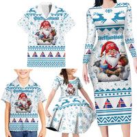 Iceland Christmas Family Matching Long Sleeve Bodycon Dress and Hawaiian Shirt Stekkjastaur Sheep-Cote-Clod LT19