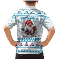 Iceland Christmas Family Matching Mermaid Dress and Hawaiian Shirt Stekkjastaur Sheep-Cote-Clod LT19