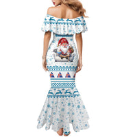 Iceland Christmas Family Matching Mermaid Dress and Hawaiian Shirt Stekkjastaur Sheep-Cote-Clod LT19