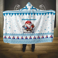 Iceland Christmas Hooded Blanket Stekkjastaur Sheep-Cote-Clod - Wonder Print Shop