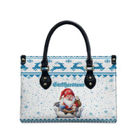 Iceland Christmas Leather Bag Stekkjastaur Sheep-Cote-Clod - Wonder Print Shop