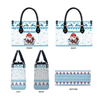 Iceland Christmas Leather Bag Stekkjastaur Sheep-Cote-Clod - Wonder Print Shop