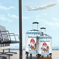 Iceland Christmas Luggage Cover Stekkjastaur Sheep-Cote-Clod - Wonder Print Shop