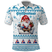Iceland Christmas Polo Shirt Stekkjastaur Sheep-Cote-Clod LT19
