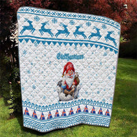 Iceland Christmas Quilt Stekkjastaur Sheep-Cote-Clod - Wonder Print Shop