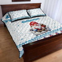 Iceland Christmas Quilt Bed Set Stekkjastaur Sheep-Cote-Clod - Wonder Print Shop