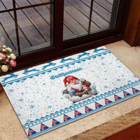 Iceland Christmas Rubber Doormat Stekkjastaur Sheep-Cote-Clod - Wonder Print Shop