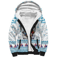 Iceland Christmas Sherpa Hoodie Stekkjastaur Sheep-Cote-Clod LT19