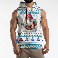Iceland Christmas Sleeveless Hoodie Stekkjastaur Sheep-Cote-Clod LT19