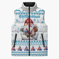 Iceland Christmas Sleeveless Puffer Jacket Stekkjastaur Sheep-Cote-Clod LT19