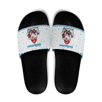 Iceland Christmas Slide Sandals Stekkjastaur Sheep-Cote-Clod - Wonder Print Shop