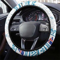 Iceland Christmas Steering Wheel Cover Stekkjastaur Sheep-Cote-Clod - Wonder Print Shop