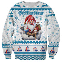 Iceland Christmas Sweatshirt Stekkjastaur Sheep-Cote-Clod LT19