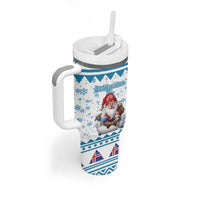 Iceland Christmas Tumbler With Handle Stekkjastaur Sheep-Cote-Clod - Wonder Print Shop