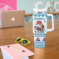Iceland Christmas Tumbler With Handle Stekkjastaur Sheep-Cote-Clod - Wonder Print Shop