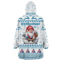 Iceland Christmas Wearable Blanket Hoodie Stekkjastaur Sheep-Cote-Clod LT19