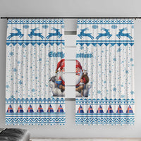 Iceland Christmas Window Curtain Stekkjastaur Sheep-Cote-Clod - Wonder Print Shop