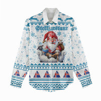 Iceland Christmas Women Casual Shirt Stekkjastaur Sheep-Cote-Clod LT19