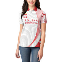 Custom Poland Volleyball 2026 Women Polo Shirt Polska Siatkowka 3 Time Champions