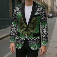 Personalized Anglesey Wales Christmas Blazer Green Man Celtic Knot - Wonder Print Shop