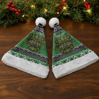 Personalized Anglesey Wales Christmas Santa Hat Green Man Celtic Knot - Wonder Print Shop
