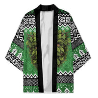 Personalized Anglesey Wales Christmas Kimono Green Man Celtic Knot - Wonder Print Shop
