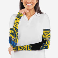 Personalized Brecknockshire Wales Arm Sleeves Welsh Celtic Bat And Swords Design - Wonder Print Shop