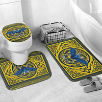 Personalized Brecknockshire Wales Bathroom Set Welsh Celtic Bat And Swords Design - Wonder Print Shop