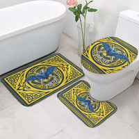 Personalized Brecknockshire Wales Bathroom Set Welsh Celtic Bat And Swords Design - Wonder Print Shop