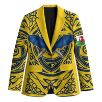 Personalized Brecknockshire Wales Blazer Welsh Celtic Bat And Swords Design - Wonder Print Shop