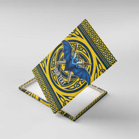 Personalized Brecknockshire Wales Canvas Wall Art Welsh Celtic Bat And Swords Design - Wonder Print Shop